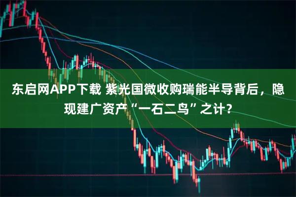 东启网APP下载 紫光国微收购瑞能半导背后，隐现建广资产“一石二鸟”之计？